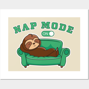 Nap Mode On Posters and Art